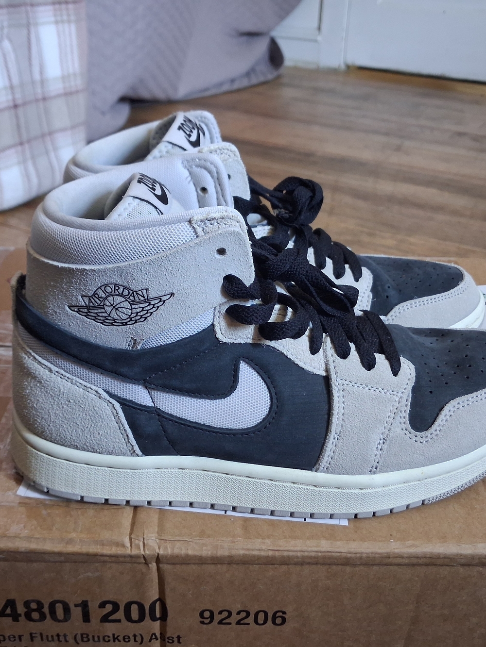 Air Jordan 1 High Zoom Air CMFT 2 "Light Iron Ore" - Women’s Size 9 (Men’s 7.5)